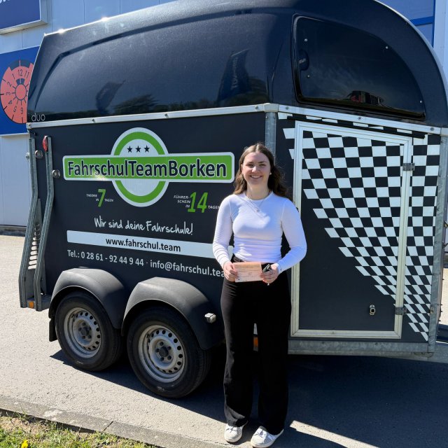 Rebecca – Führerscheinklasse BE, 29.04.2026