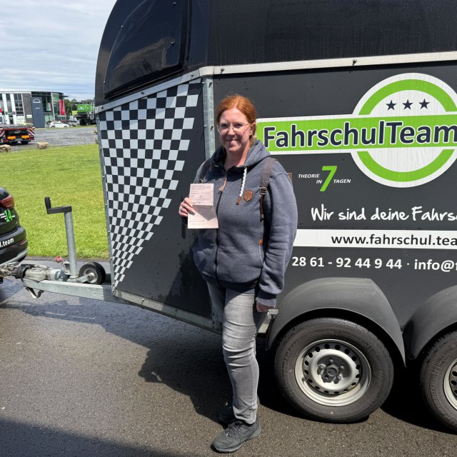 Martina – Führerscheinklasse BE, 09.06.2026