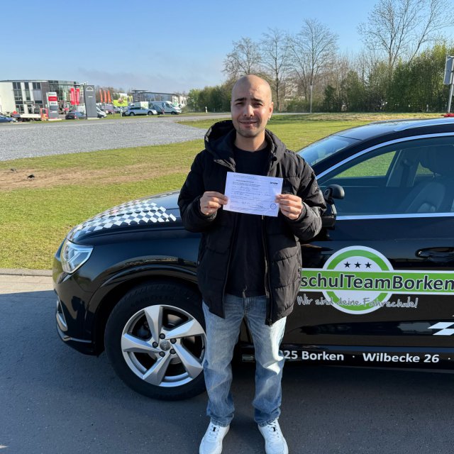 Hossein – Führerscheinklasse B, 01.04.2025
