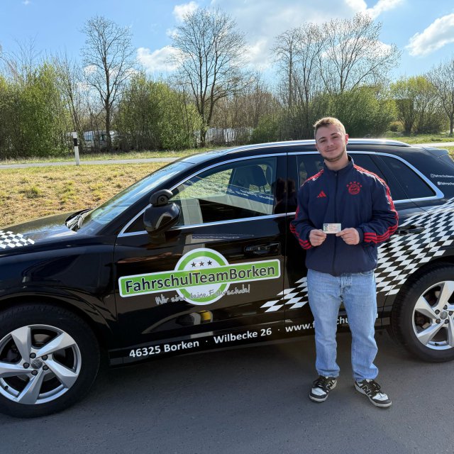 Jan – Führerscheinklasse B, 01.04.2025