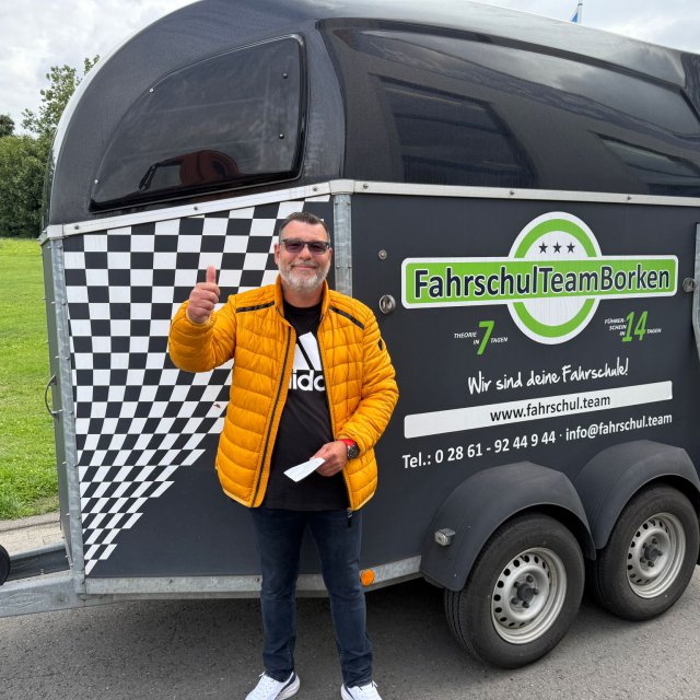Hartmut – Führerscheinklasse BE, 30.07.2025